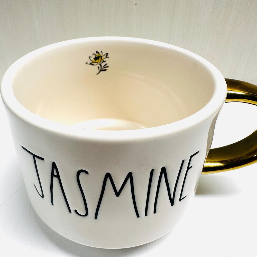 Retired Rae Dunn Princess Collection Coffee Tea Mug Jasmine - Picture 5 of 8